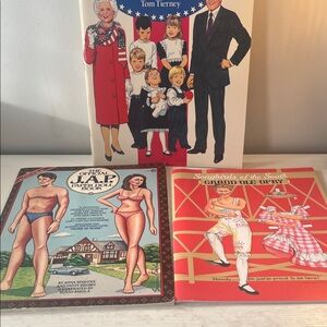 Vintage Paper Doll Book Collection